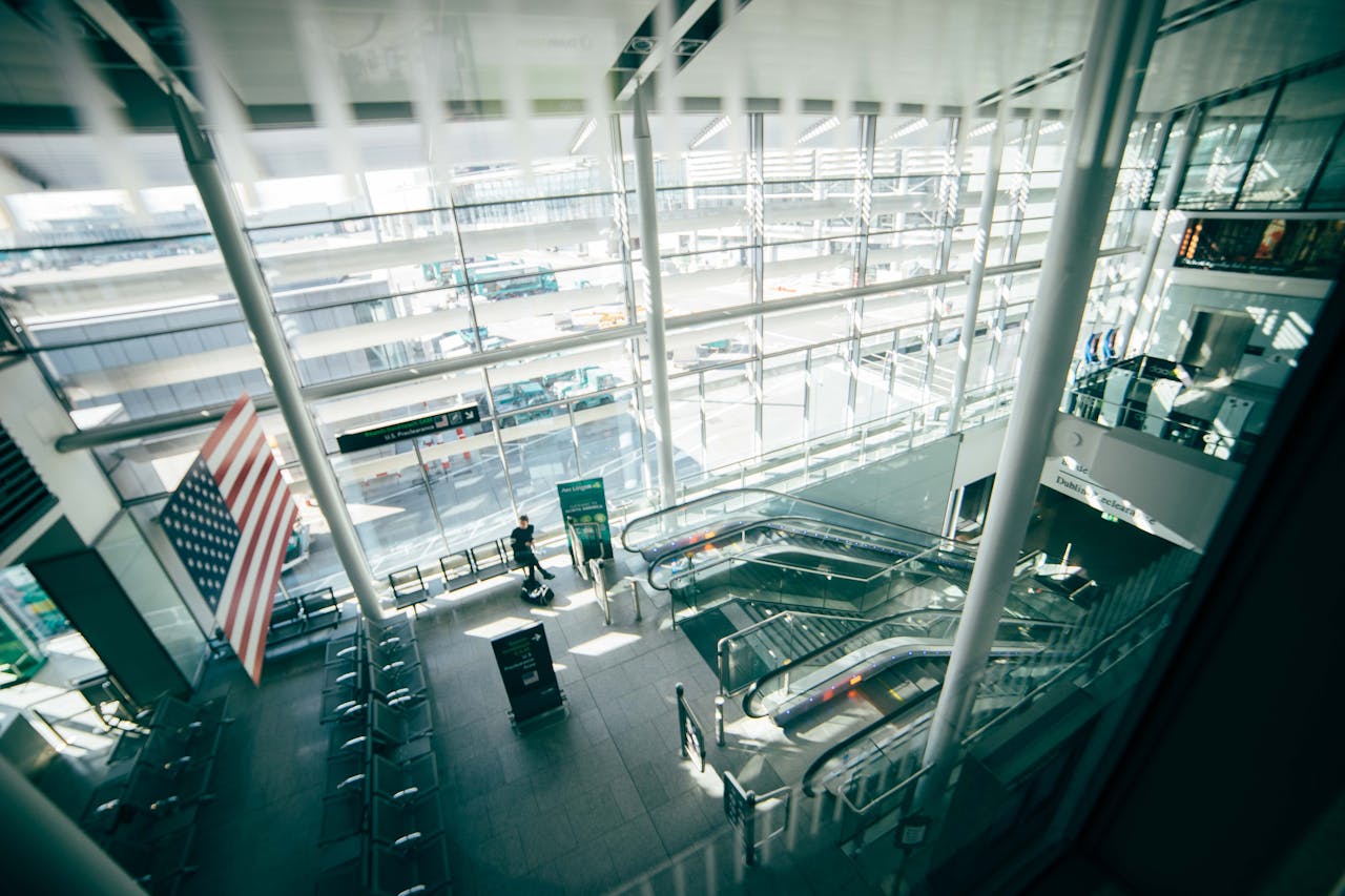 Waiting at Dublin Airport
