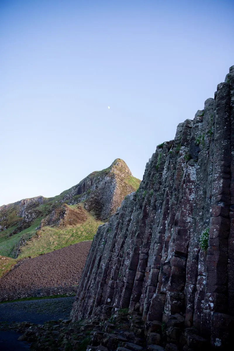 Giant's Causeway basalt columns
