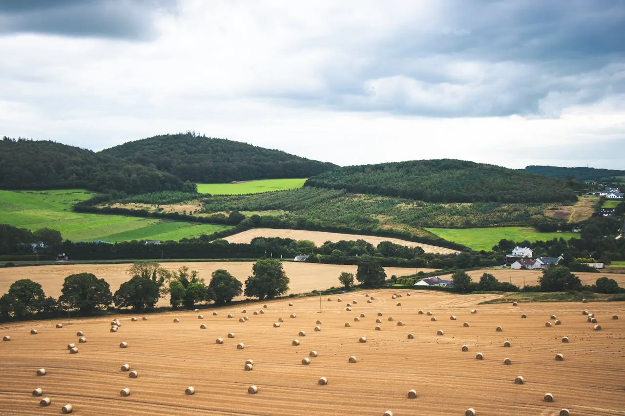 Glens of Antrim countryside landscape